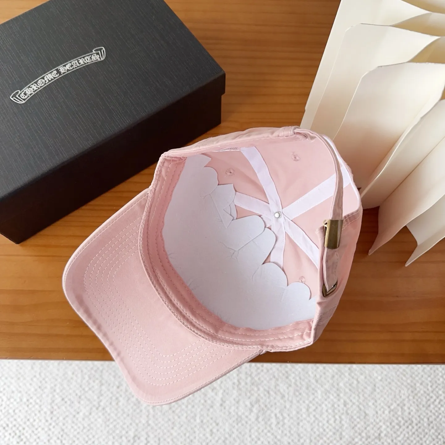 💰60 Chrome Hearts💓Early autumn Korean style fashionable retro washed baseball cap🧢peaked cap